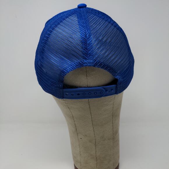 PBR Tournaments Meshback Snapback Hat Embroidered Logo Baseball Blue - Picture 6 of 9